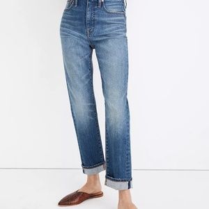 Madewell Classic Straight Jean in Ives Wash Selvedge Edition